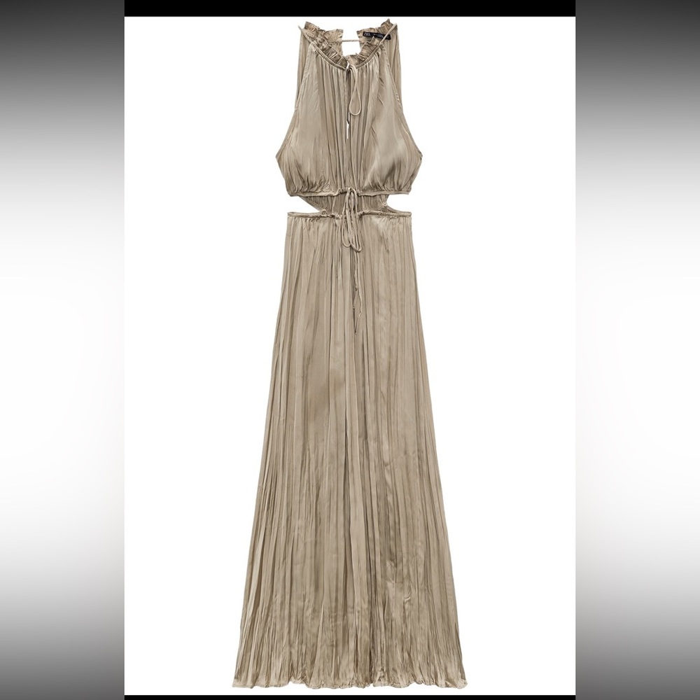 NWOT Zara Satin Dress